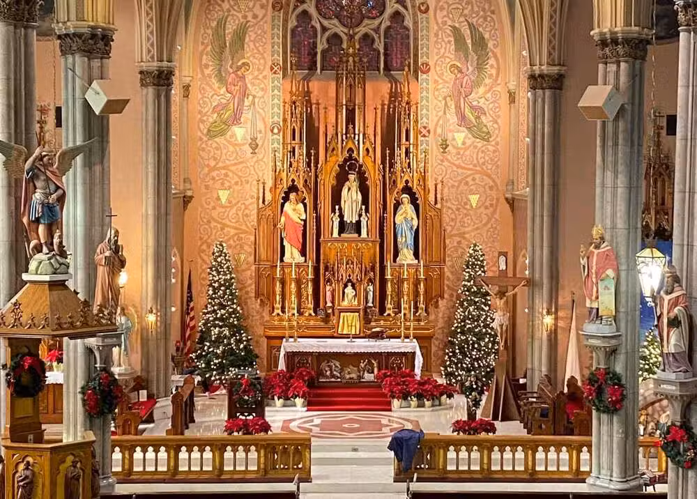 Saint John Nepomuk Catholic Church, Igreja Católica em St Louis - Horários de Missa.
