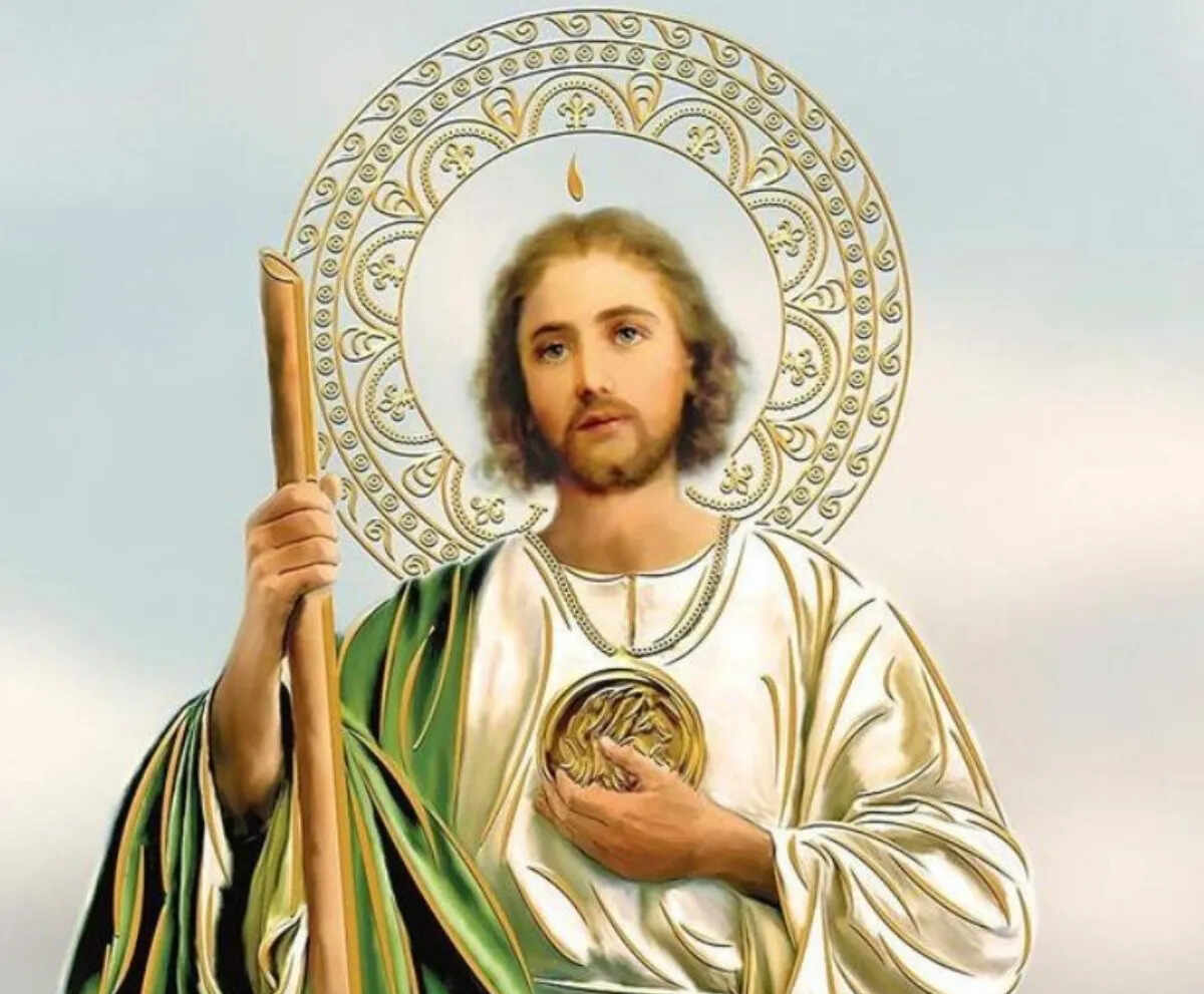 São Judas Tadeu, santo padroeiro das causas urgentes.