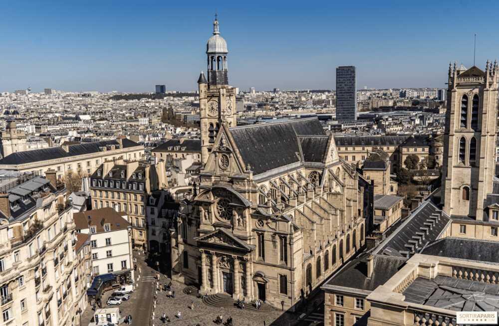 Igreja de Saint-Étienne-du-Mont. Descubra as 11 igrejas católicas imperdíveis em Paris.