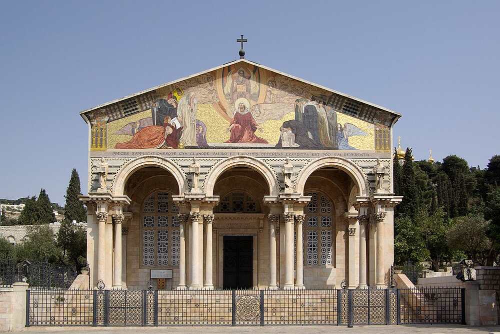 Basílica da Agonia-Terra Santa-Horários de Missa