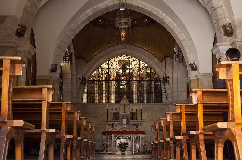 2. Igreja da Condenação - Via Dolorosa - Horários de Missa