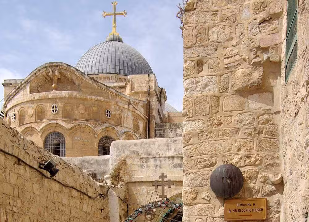 9. Patriarcado Copta Ortodoxo - Via Dolorosa - Horários de Missa