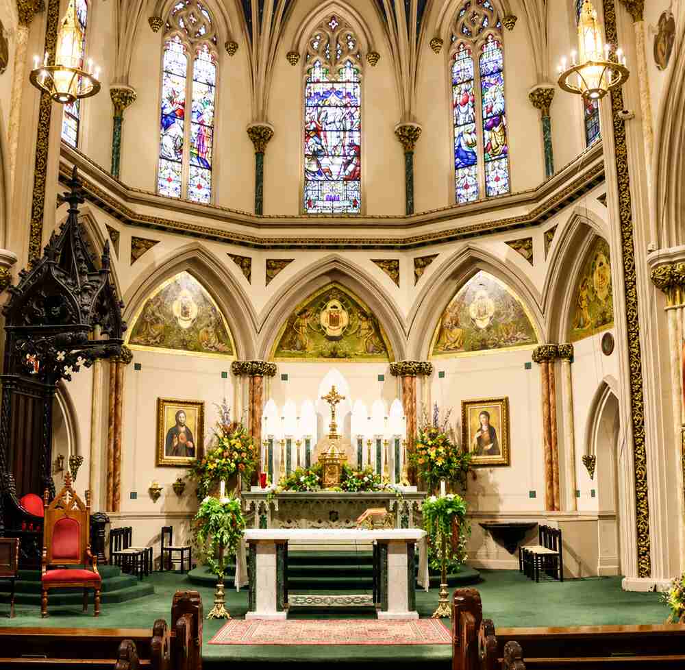 Igrejas católicas em Nova Jersey - Pro-Cathedral of Saint Patrick in Newark - Horários de Missa